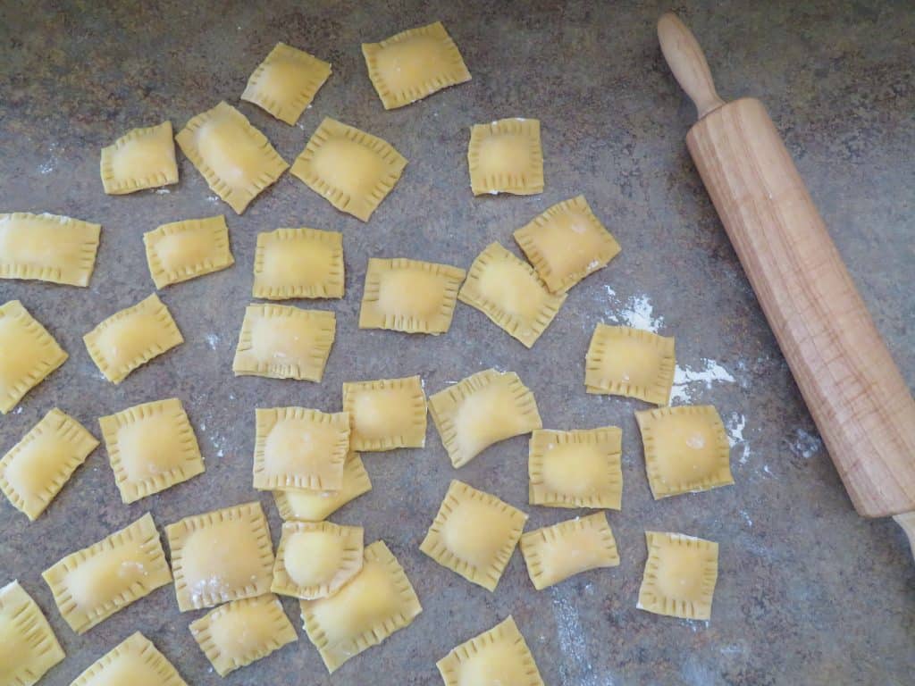 Homemade pasta dough used to make homemade ravioli. - The Midwest Kitchen Blog