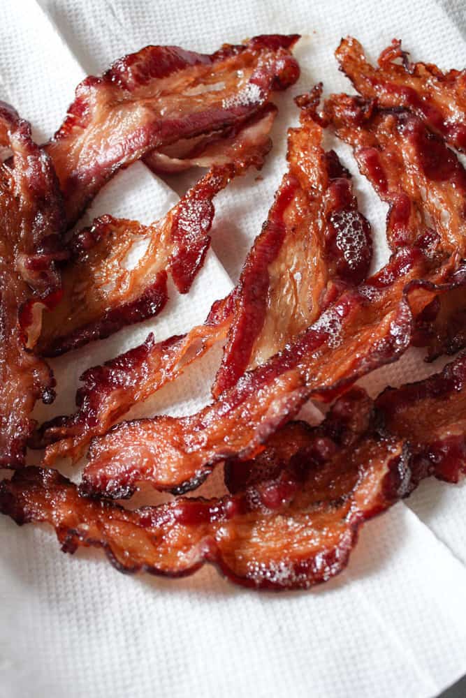 How To Cook Beef Bacon in The Oven - The Midwest Kitchen Blog