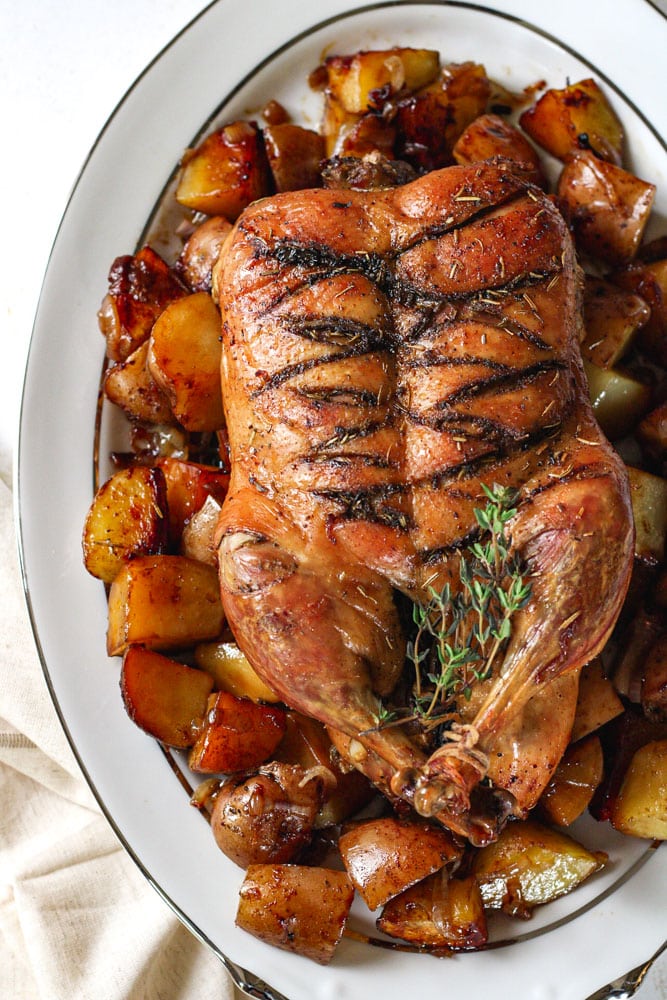 Oven-Roasted Whole Duck Recipe
